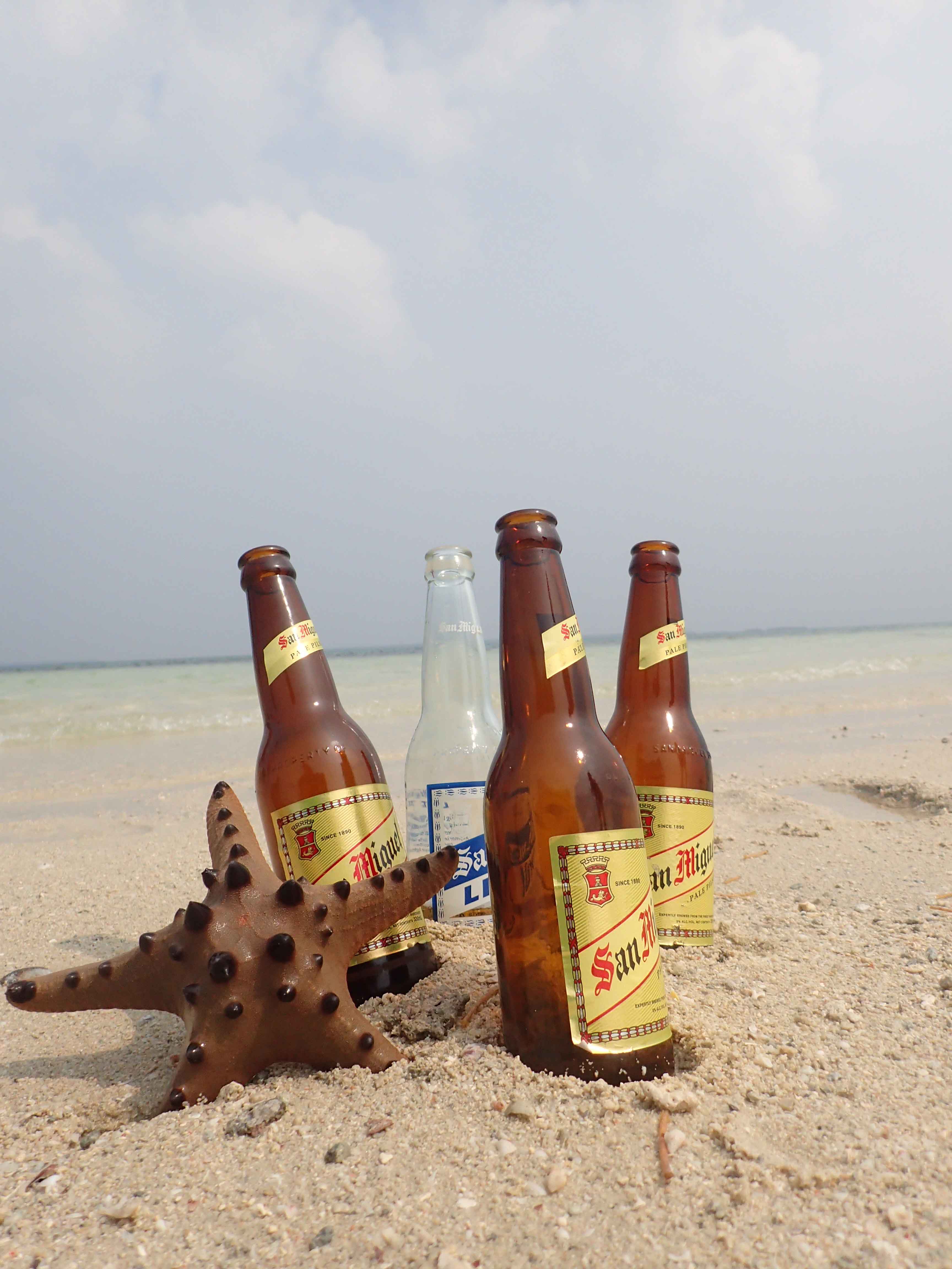セブ島で飲むビール