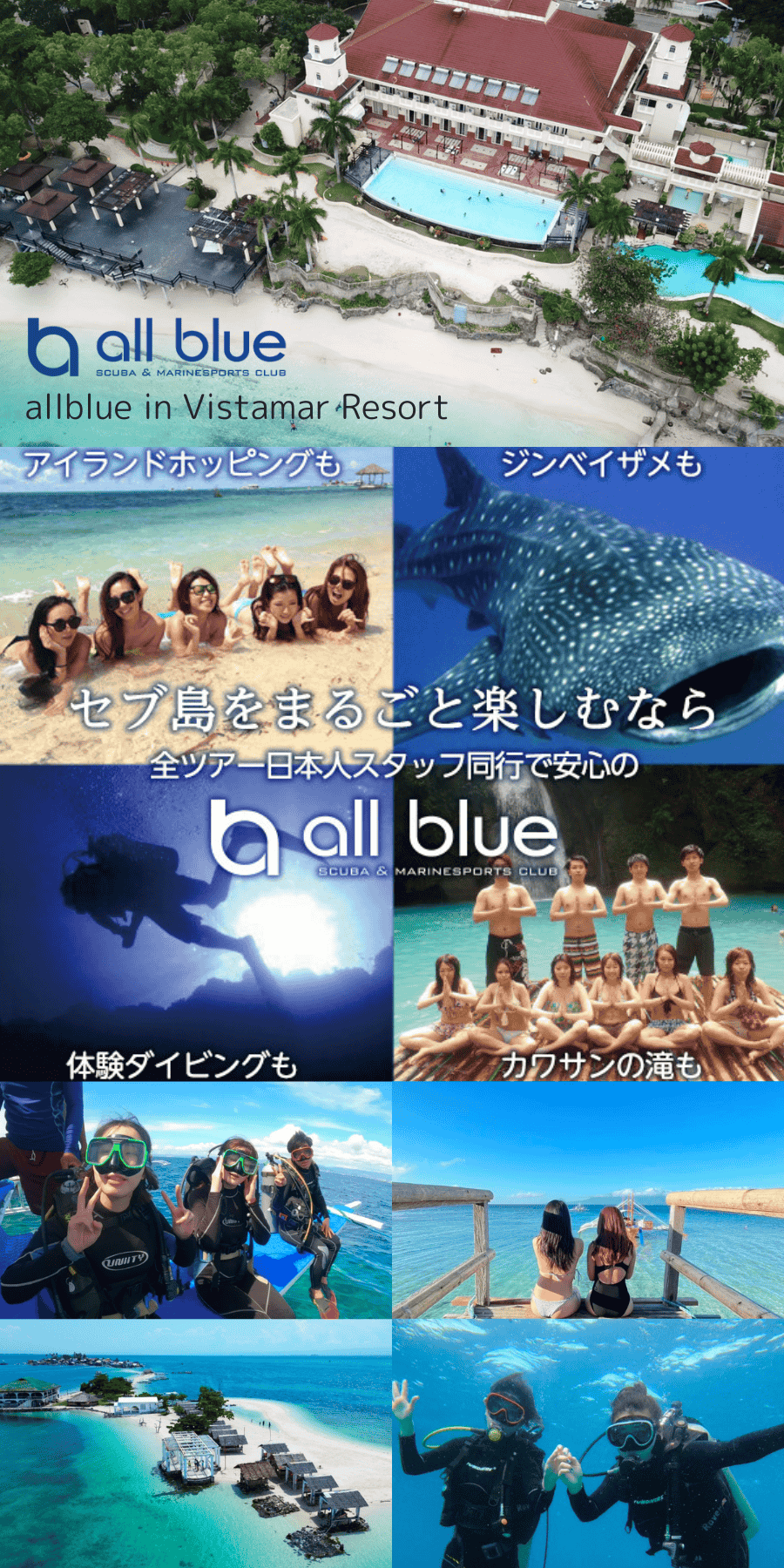 セブ島でダイビングはallblue