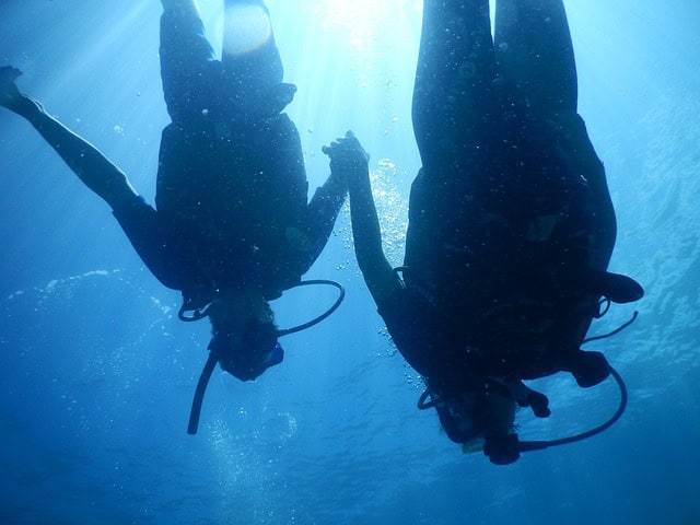 underwater