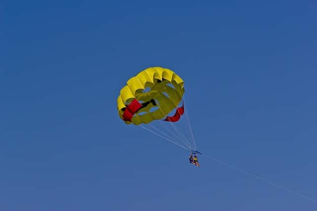 parasailing